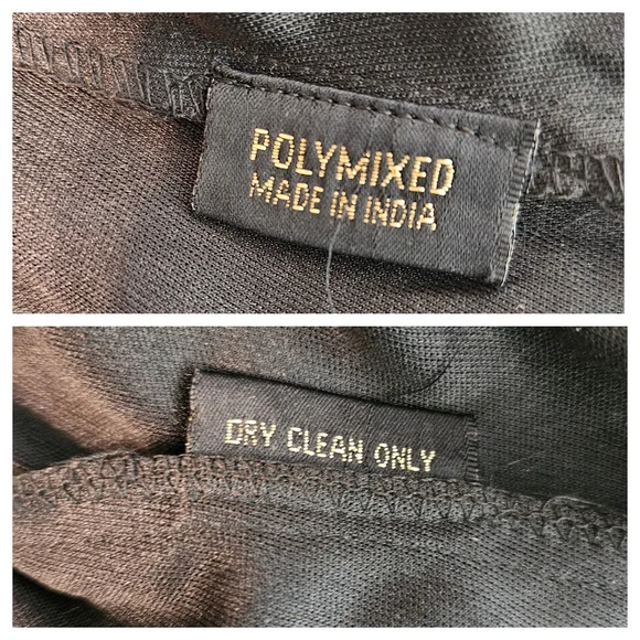 Black Midi Skirt with Red Rose Embroidery - Picture 13 of 14